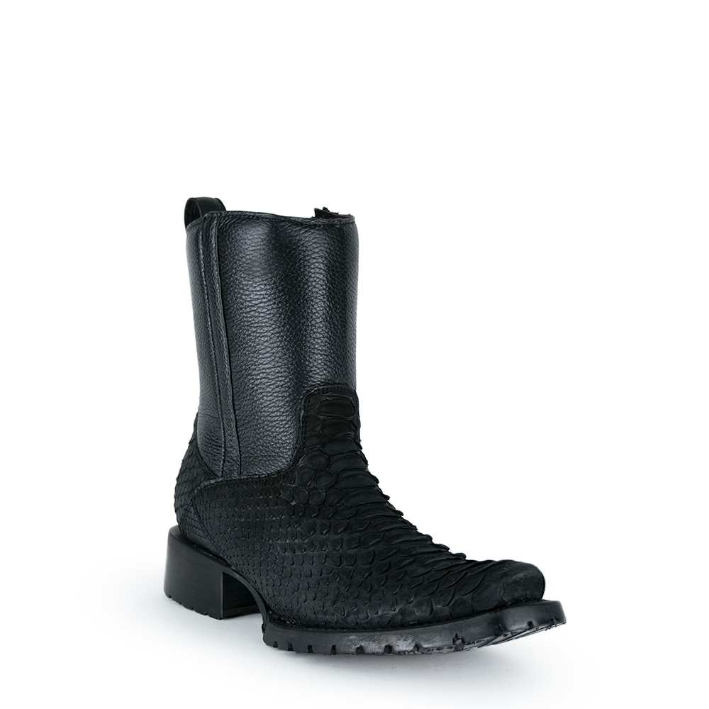 Botín Bayoboots Dubai Pitón Negro