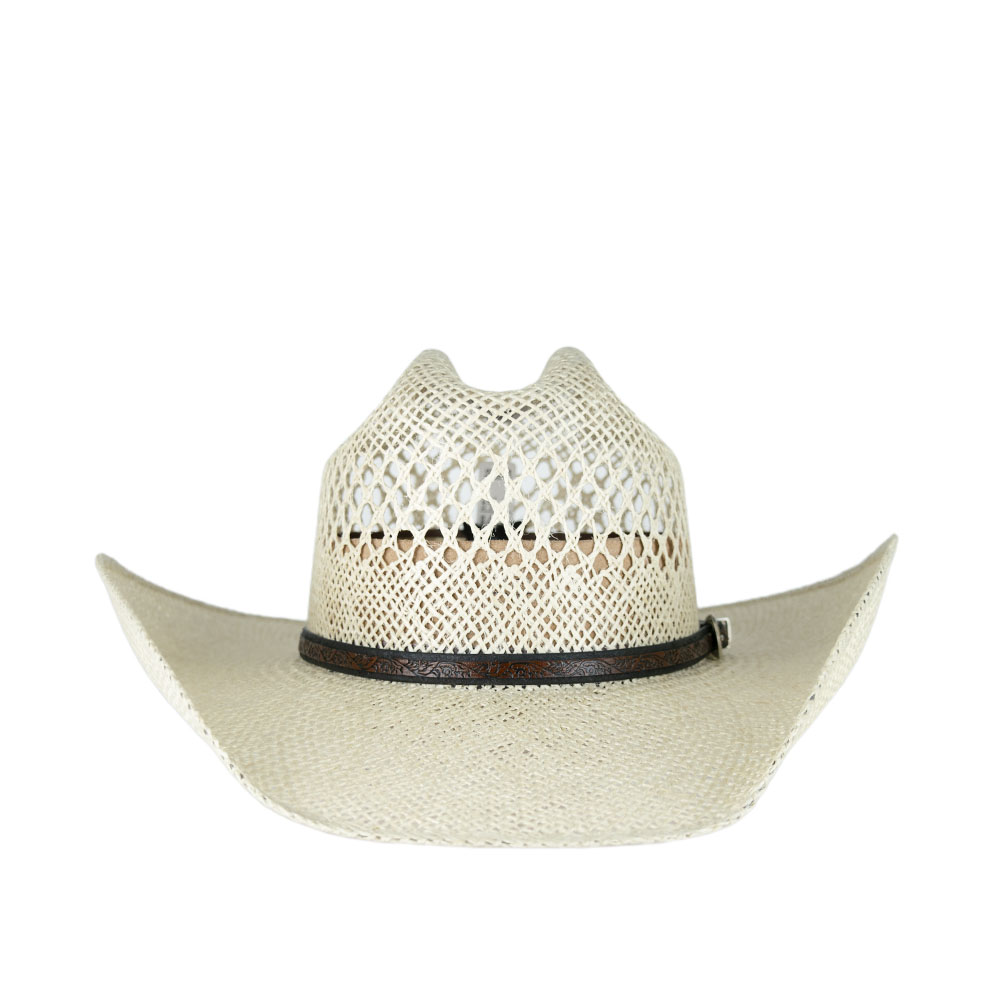 Sombrero El Reparo 100x Carson Yute Campana Randado