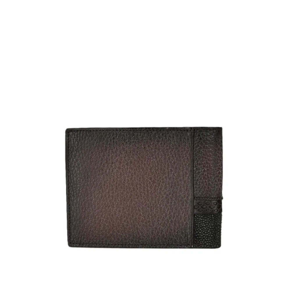 Billetera Cuadra en Piel Genuina de Mantarraya - BC012MA