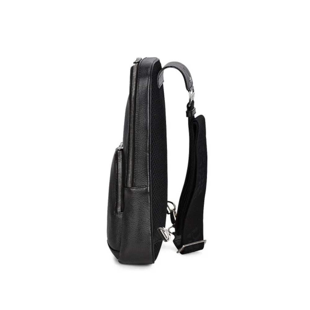 Bandolera Cuadra en Piel Genuina de Venado - BO462VE