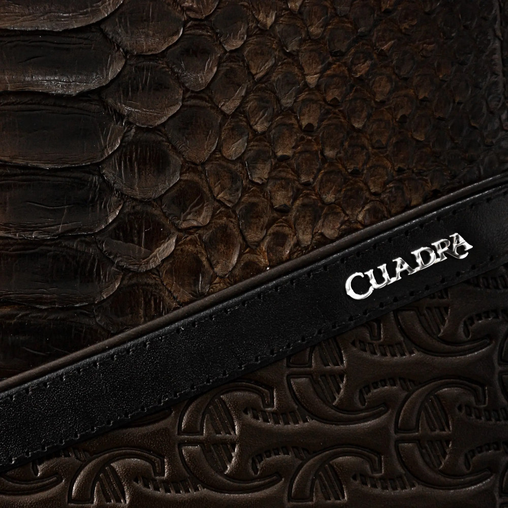 Bandolera Cuadra en Piel Genuina de Pit?n - BOC25PH