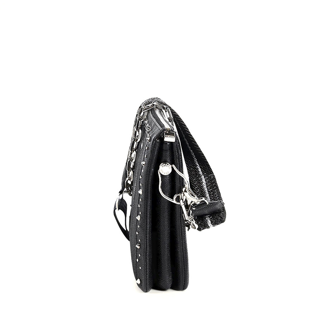 Bolsa Cuadra en Piel Genuina de Mantarraya - BOD1YMA