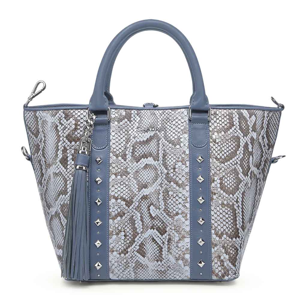 Bolsa Cuadra en Piel Genuina de Pit?n - BOD2JPM