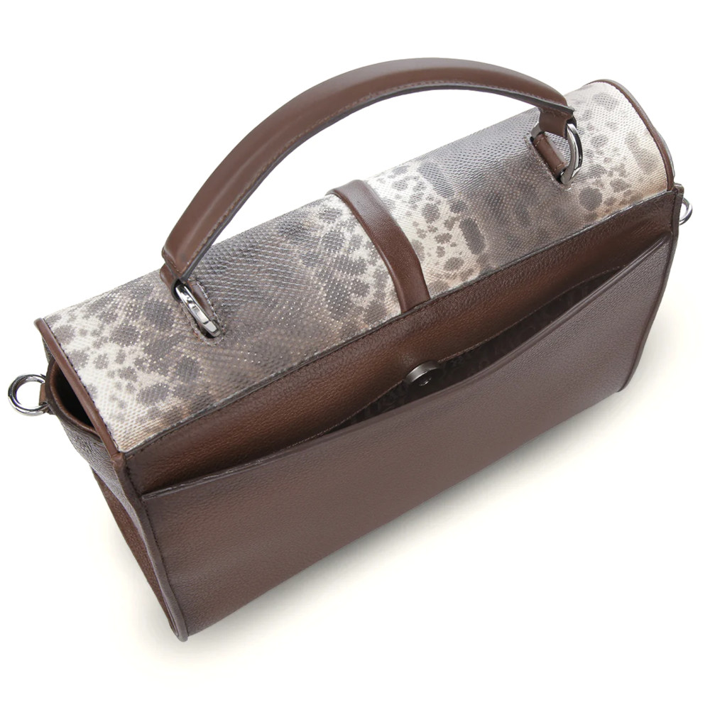 Bolsa Cuadra en Piel Genuina de Carunga - BOD2LKA