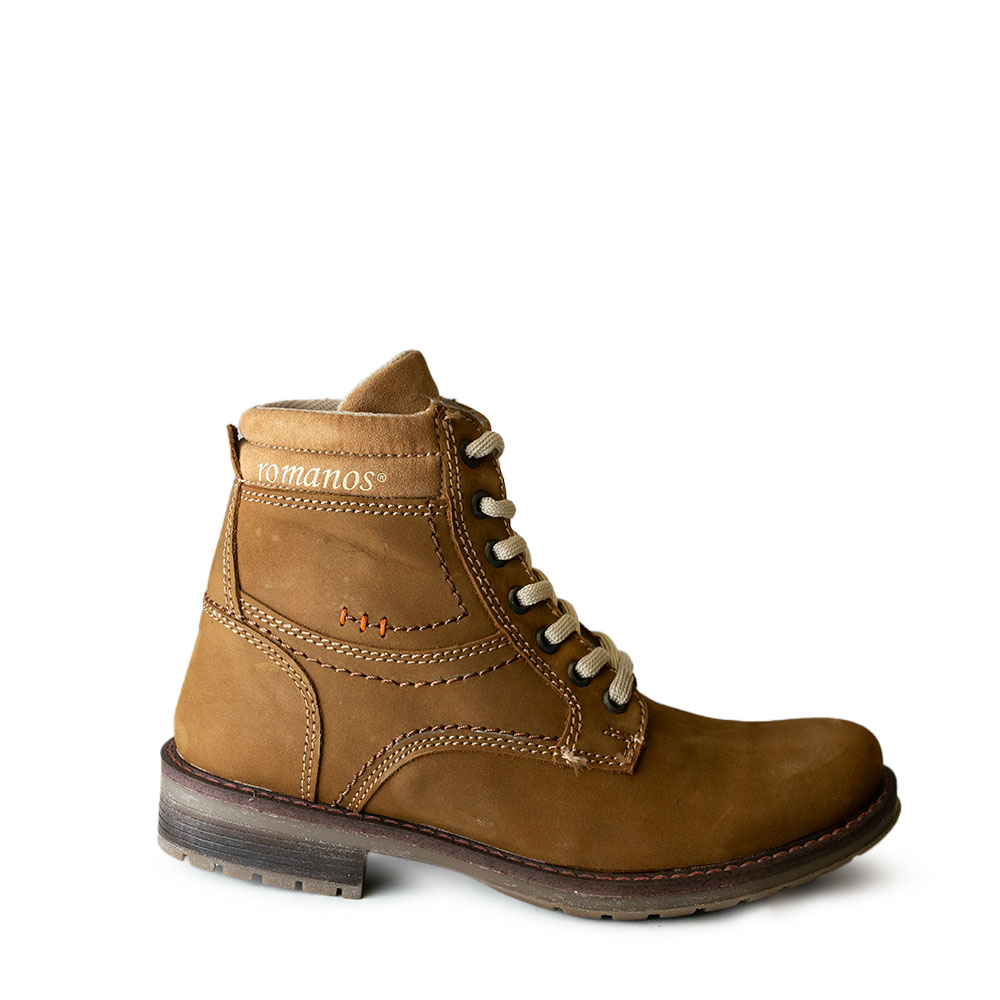 Bota Romanos Nobuck Avellana - EST7499