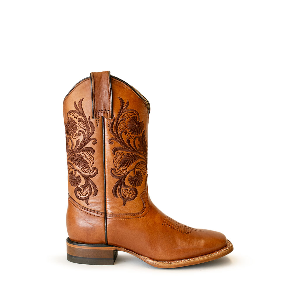 Bota Cuatralba Vegas Pull Up Café Claro - H62