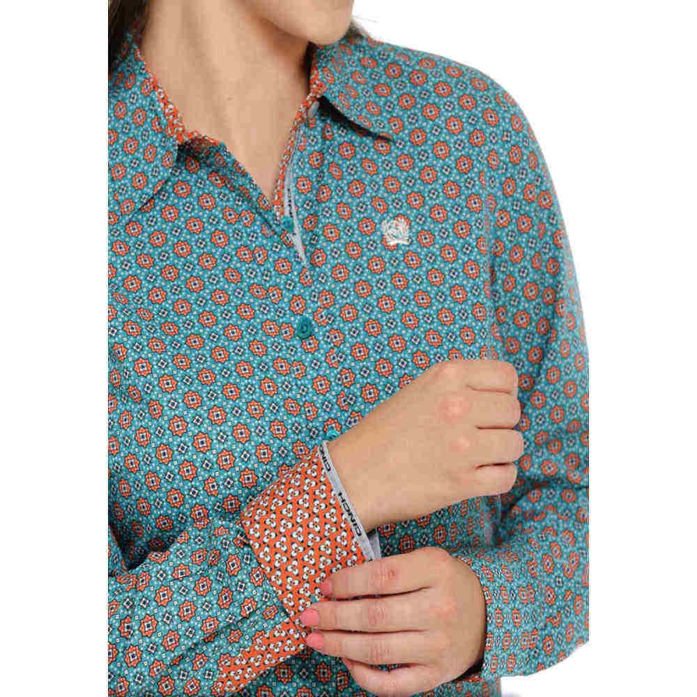 Camisa Western Estampada Cinch - MSW9165024