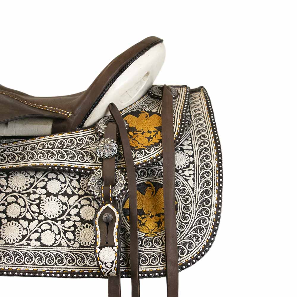 Montura Charra Bastos Cuadrados sin Cantinas