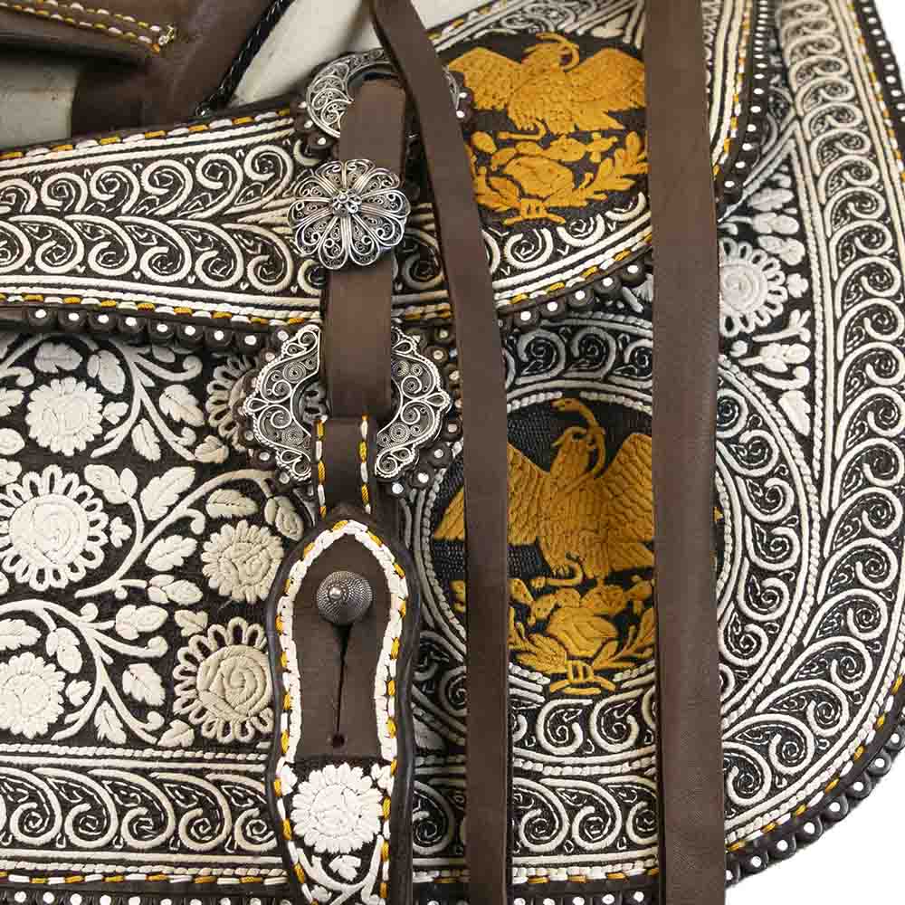 Montura Charra Bastos Cuadrados sin Cantinas