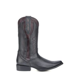 Bota Cuadra en Piel Genuina de Venado - 1B2TVE