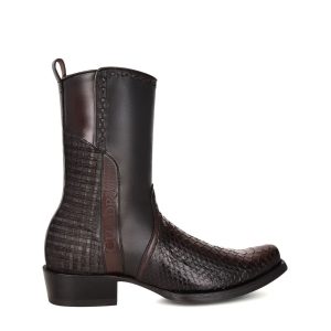 Bota Cuadra en Piel Genuina de Pitón - 1J2DPH