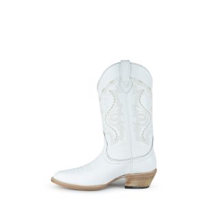 Bota Caballo Dorado Oscaria Blanco Dama – 0868