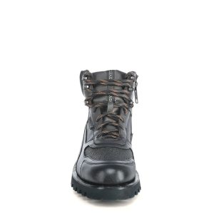 Botín Cuadra en Piel Genuina de Mantarraya - 4J24MA