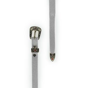 Toquilla con Herrajes en Oro Envejecido Pelo de Conejo