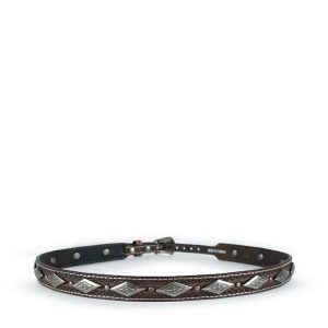 Toquilla Café con Rombos Grabados - ESTD740001302