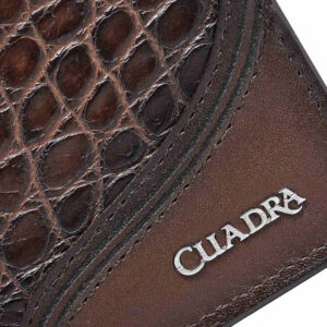 Billetera Cuadra Piel Genuina de Venado - BC007VE