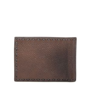 Billetera Cuadra Piel Genuina de Venado - BC043VE