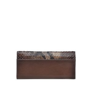 Billetera Cuadra en Piel Genuina de Pit?n - BD254PH