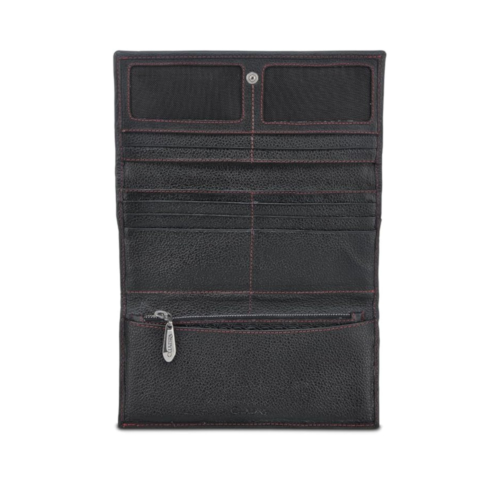 Billetera Cuadra en Piel Genuina - BD255RS
