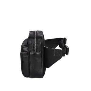 Cangurera Cuadra Piel Genuina de Mantarraya - BO456MA