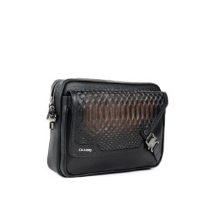 Bolsa Cuadra Piel Genuina de Pitón - BOC28PH