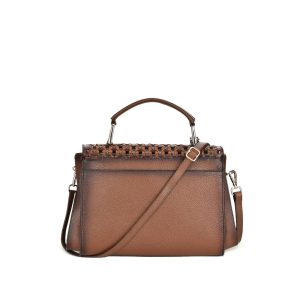 Bolsa Cuadra Piel Genuina - BOD32RS