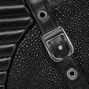 Bolsa Cuadra en Piel Genuina de Mantarraya - BOD3DMA