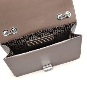 Bolsa Cuadra en Piel Genuina de Avestruz - BOD3EA1