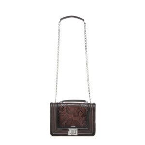 Bolsa Cuadra en Piel Genuina de Pit?n - BOD3EPM