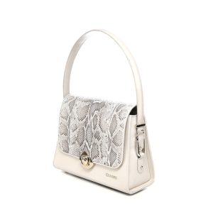 Bolsa Cuadra en Piel Genuina de Pit?n - BOD3IPM