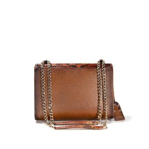 Bolsa Cuadra Piel Genuina de Pit?n - BOD53PI