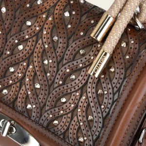 Bolsa Cuadra Piel Genuina - BOD99RS