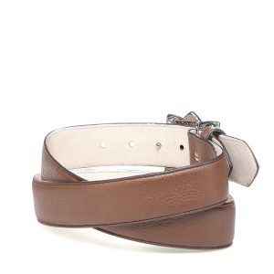 Cinto Cuadra en Piel Genuina de Pitón - CDA36PH