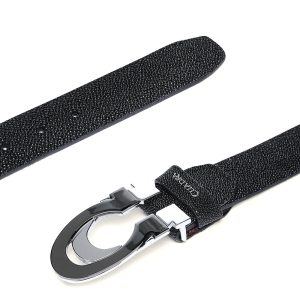 Cinto Cuadra en Piel Genuina de Mantarraya - CS563MA