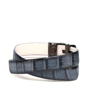 Cinto Cuadra en Piel Genuina de Alligator - CS565AL