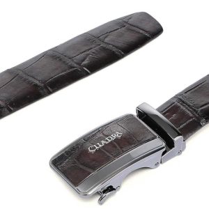 Cinto Cuadra en Piel Genuina de Alligator - CS565AL