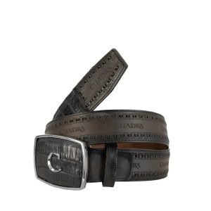 Cinto Cuadra en Piel Genuina de Fuscus - CV397FC
