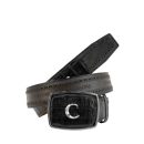 Cinto Cuadra en Piel Genuina de Fuscus - CV397FC