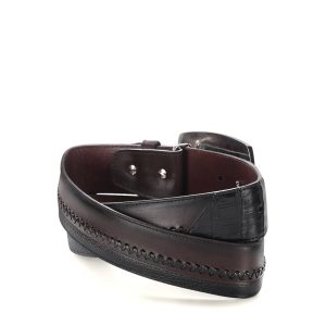 Cinto Cuadra en Piel Genuina de Fuscus - CV502FC