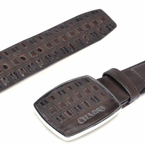 Cinto Cuadra en Piel Genuina - CV505RS