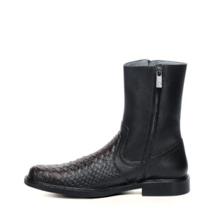 Bota F. Cuadra en Piel Genuina de Pitón - G54PBTS
