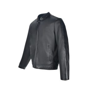 Chamarra Cuadra en Piel Genuina - H360PHB