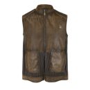 Chaleco Cuadra H376BOB en Piel Genuina - H376BOB