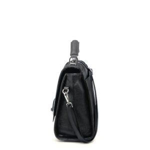 Bolsa Cuadra en Piel Genuina de Mantarraya - BOD2ZMA