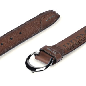 Cinto Cuadra en Piel Genuina de Venado - CS551VE