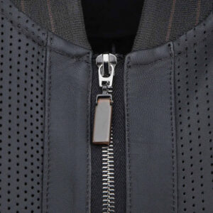 Chamarra Cuadra en Piel Genuina - H372BOB