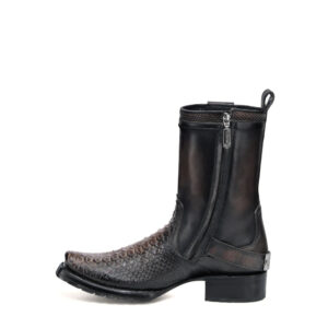Bota Cuadra Biker en Piel Genuina de Pitón - 1J3RPH