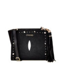Bolsa Cuadra en Piel Genuina de Mantarraya - BO331MA