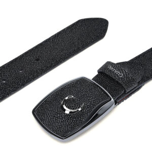 Cinto Cuadra en Piel Genuina de Mantarraya - CV513MA