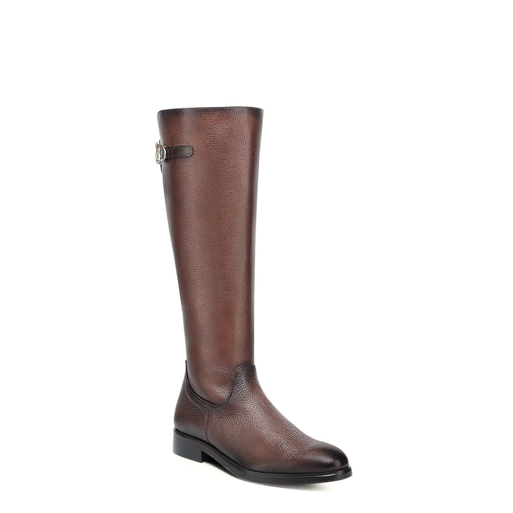 Bota F. Cuadra en Piel Genuina de Venado - 08TVNTO